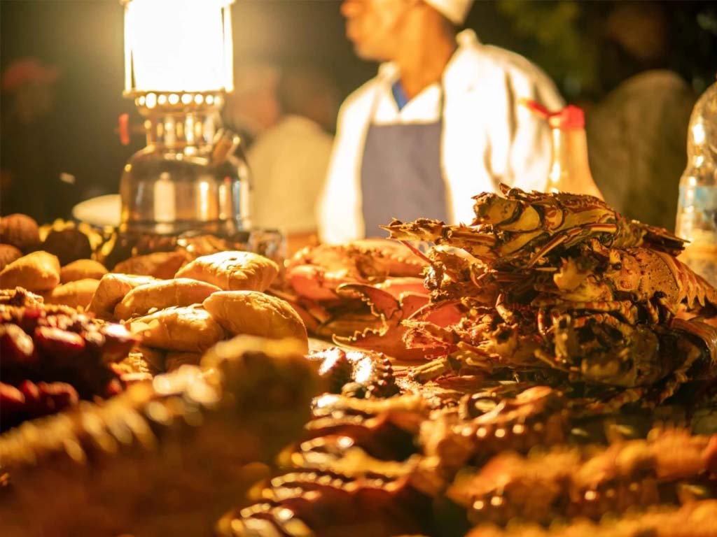 Tantalizing Zanzibari dishes at Forodhani Night Market, one of the best Zanzibar tourist spots for food lovers